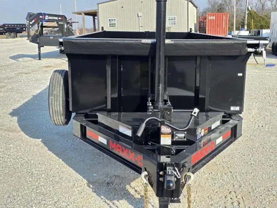 New 2026 MAXX-D 83x16 Tandem 16K Dump w/ 3' Sides, 7 Gauge Floor, & Spare Tire