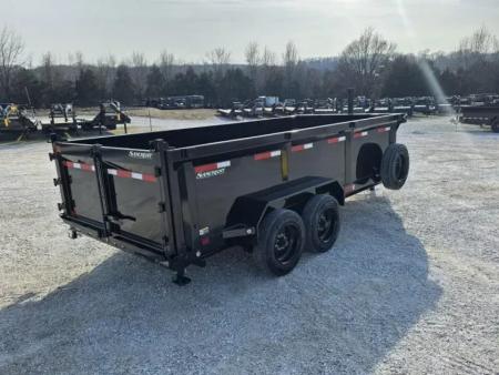 New 2026 MAXX-D 83x16 Tandem 16K Dump w/ 3' Sides, 7 Gauge Floor, & Spare Tire