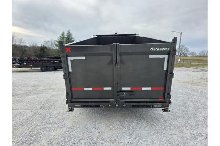 New 2026 MAXX-D DTX TANDEM TELESCOPIC GN DUMP W/ 4' SIDES/ 7GA FLOOR/ 10GA SIDES/ SLIDE IN RAMPS/ 83X16