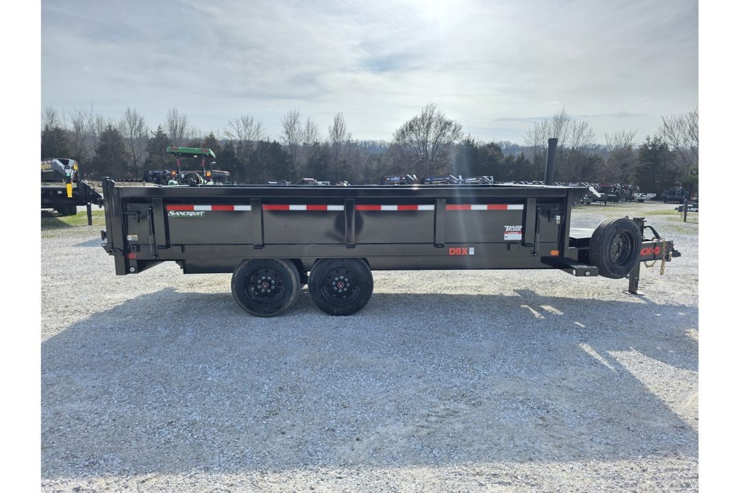 New 2026 MAXX-D D9X TANDEM DECK OVER DUMP W/ 24" FOLD DOWN SIDES/ 7GA FLOOR/ 10GA SIDES/ SLIDE IN RAMPS/ 96X16