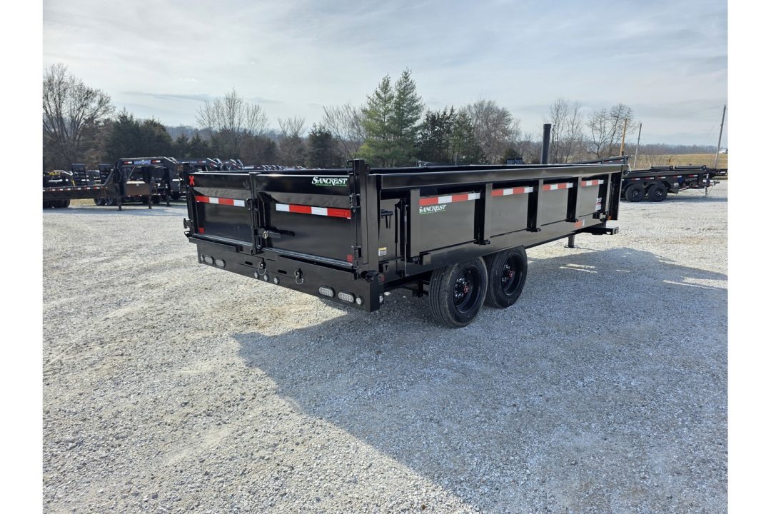 New 2026 MAXX-D D9X TANDEM DECK OVER DUMP W/ 24" FOLD DOWN SIDES/ 7GA FLOOR/ 10GA SIDES/ SLIDE IN RAMPS/ 96X16