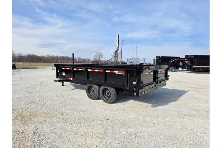New 2026 MAXX-D D9X TANDEM DECK OVER DUMP W/ 24" FOLD DOWN SIDES/ 7GA FLOOR/ 10GA SIDES/ SLIDE IN RAMPS/ 96X16