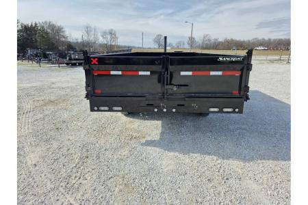 New 2026 MAXX-D D9X TANDEM DECK OVER DUMP W/ 24" FOLD DOWN SIDES/ 7GA FLOOR/ 10GA SIDES/ SLIDE IN RAMPS/ 96X16