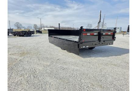 New 2026 MAXX-D D9X TANDEM DECK OVER DUMP W/ 24" FOLD DOWN SIDES/ 7GA FLOOR/ 10GA SIDES/ SLIDE IN RAMPS/ 96X16