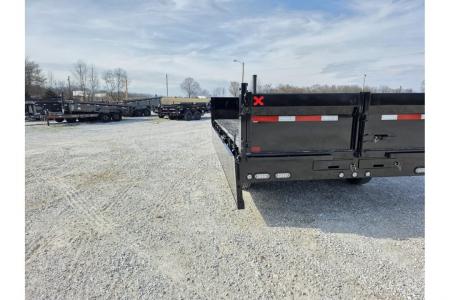 New 2026 MAXX-D D9X TANDEM DECK OVER DUMP W/ 24" FOLD DOWN SIDES/ 7GA FLOOR/ 10GA SIDES/ SLIDE IN RAMPS/ 96X16