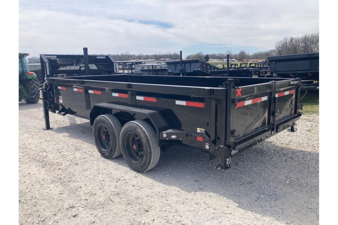 New 2026 MAXX-D 83X16 TANDEM 18K GN TELESCOPIC DUMP W/ 2' SIDES, SLIDE IN RAMPS, 7GA FLOOR & WIRELESS REMOTE