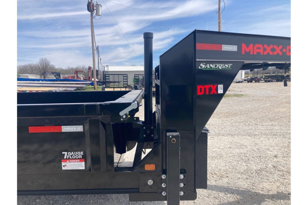 New 2026 MAXX-D 83X16 TANDEM 18K GN TELESCOPIC DUMP W/ 2' SIDES, SLIDE IN RAMPS, 7GA FLOOR & WIRELESS REMOTE