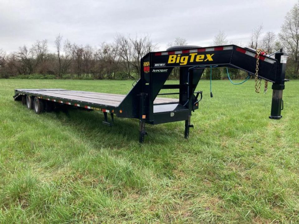 Used 2021 Big Tex Trailers 33' GOOSENECK - RENTAL BILLINGS - NOT FOR SALE