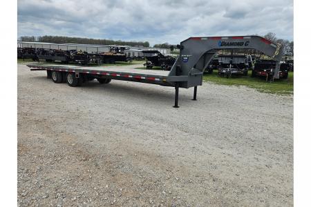 Used 2025 Diamond C Trailers 102X35 FMAX212 PACESETTER W/ALUMINUM OUTERS 12K DISC & 12FT HYDROTAIL