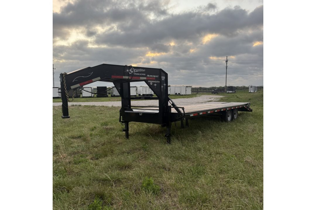 Used 2022 Starlite Trailers TANDEM GN W / RAMPS 102X25
