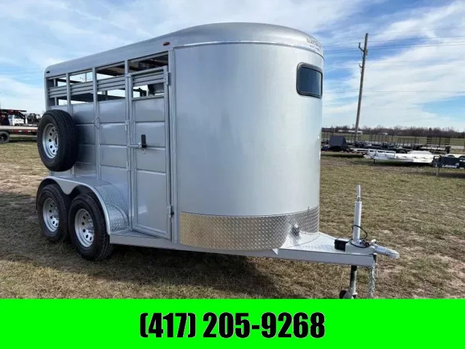 New 2026 Calico Trailers 6x12x6'6 Tandem 7K Stock Trailer