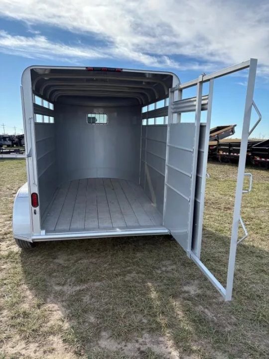 New 2026 Calico Trailers 6x12x6'6 Tandem 7K Stock Trailer