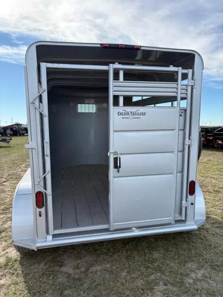 New 2026 Calico Trailers 6x12x6'6 Tandem 7K Stock Trailer