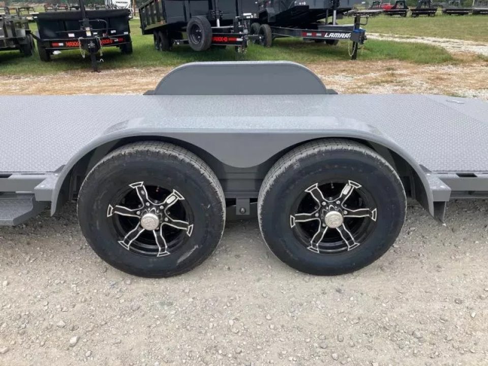 New 2026 Diamond C Trailers 83x20 TANDEM 9.8K CARHAULER W/ SLIDE IN RAMPS, STEEL FLOOR & ROCK SHIELD