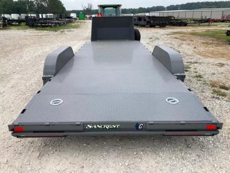 New 2026 Diamond C Trailers 83x20 TANDEM 9.8K CARHAULER W/ SLIDE IN RAMPS, STEEL FLOOR & ROCK SHIELD