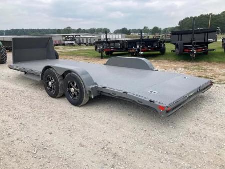 New 2026 Diamond C Trailers 83x20 TANDEM 9.8K CARHAULER W/ SLIDE IN RAMPS, STEEL FLOOR & ROCK SHIELD
