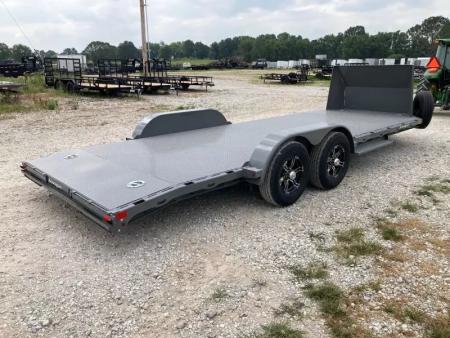 New 2026 Diamond C Trailers 83x20 TANDEM 9.8K CARHAULER W/ SLIDE IN RAMPS, STEEL FLOOR & ROCK SHIELD
