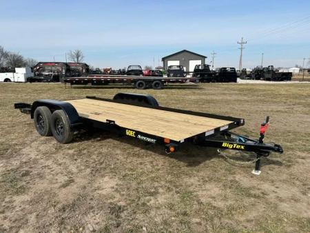 New 2026 Big Tex Trailers 83x18 Tandem 6K Carhauler w/ Slide In Ramps