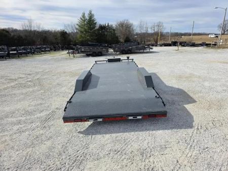 New 2026 Lamar Trailers 102X22 TANDEM 10K CAR HAULER W/TOOLBOX DRIVEOVER FENDERS & STEEL DECK