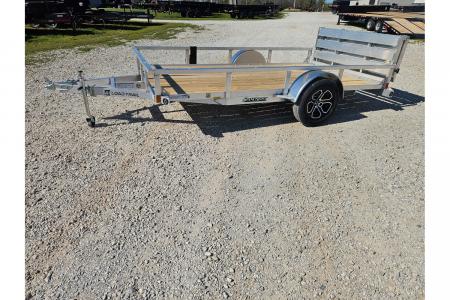 New 2026 Load Trail 77X12 SINGLE 3.5K ALUMINUM UTILITY W/BI-FOLD GATE