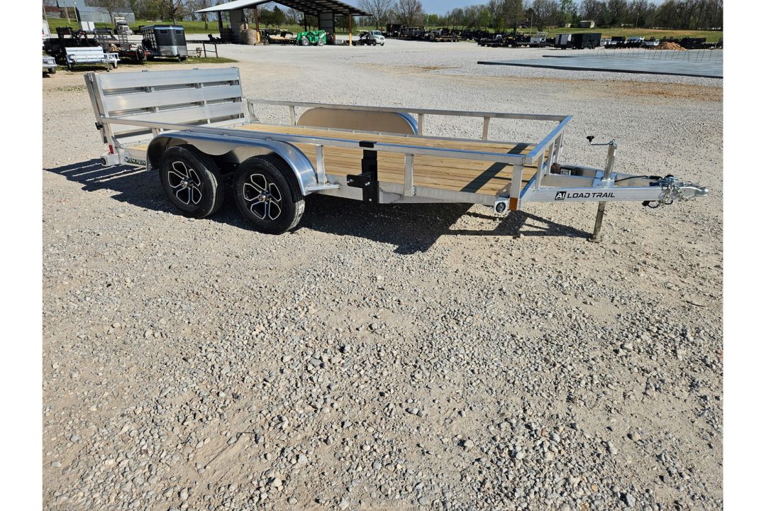 New 2026 Load Trail 83X14 TANDEM 7K ALUMINUM UTILITY W/ BI-FOLD GATE