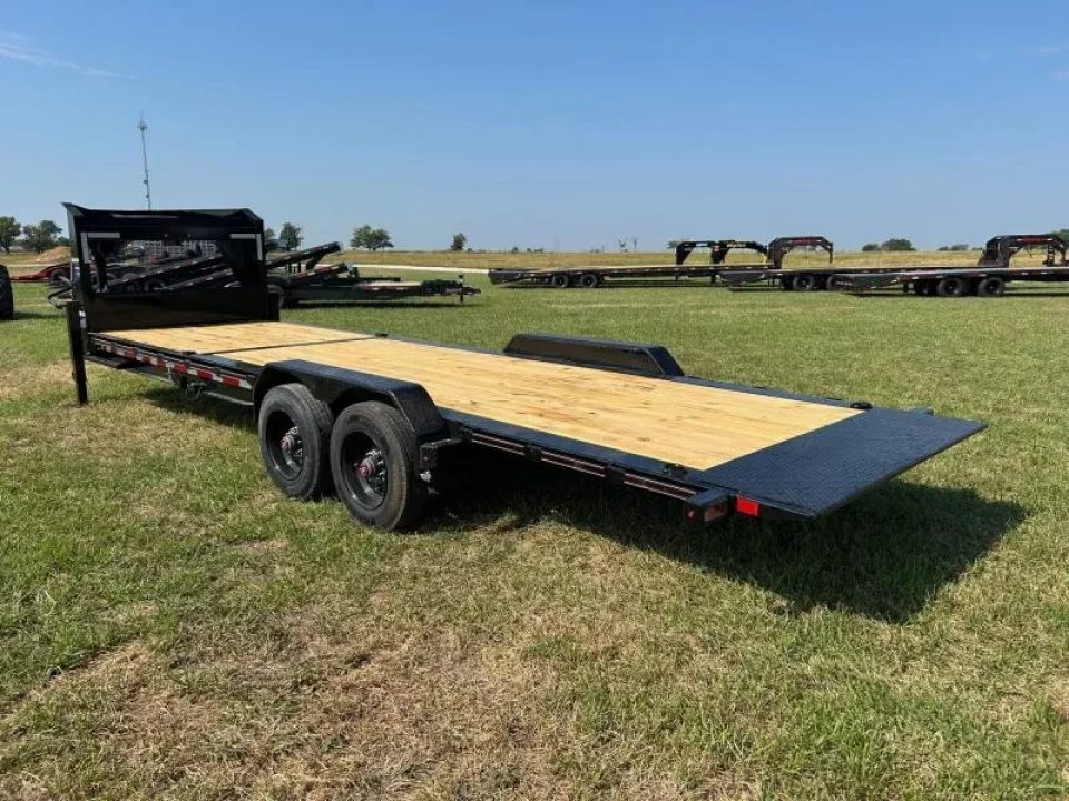 New 2026 Diamond C Trailers 82x26 Tandem 20K GN Gravity Tilt w/ 8' Stationary Deck