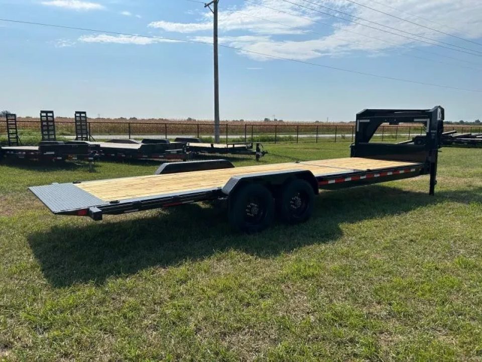 New 2026 Diamond C Trailers 82x26 Tandem 20K GN Gravity Tilt w/ 8' Stationary Deck