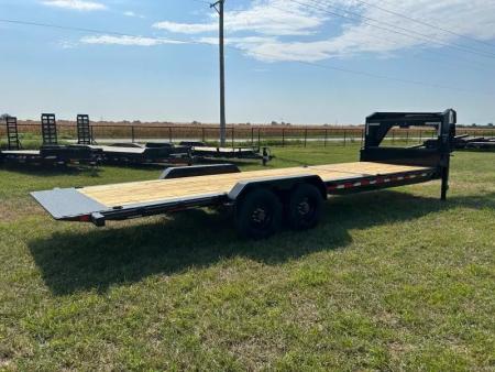 New 2026 Diamond C Trailers 82x26 Tandem 20K GN Gravity Tilt w/ 8' Stationary Deck
