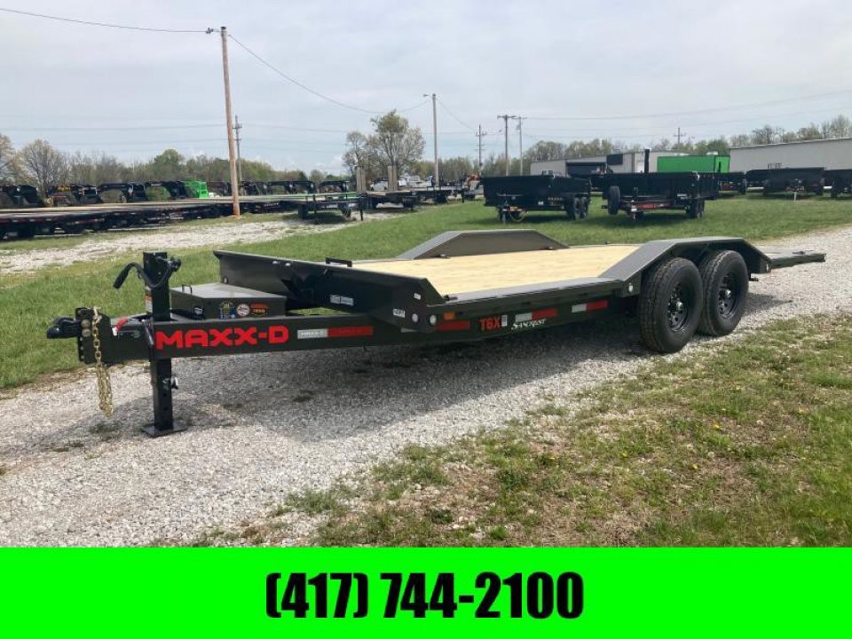 New 2025 MAXX-D 102x20 TANDEM 14K FULL TILT WITH DRIVE OVER FENERS, WINCH PLATE & DRIVE OVER FENDERS