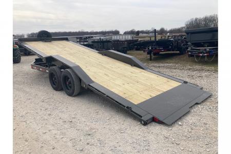 New 2026 MAXX-D 2026 MAXXD 102X24 TANDEM 17.5K TILT W/ HYDROJACKS, DRIVE OVER FENDERS & WIRELESS REMOTE