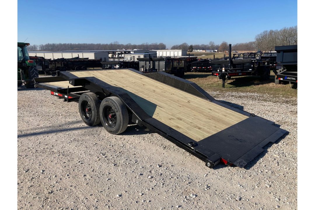 New 2026 MAXX-D 102X22 TANDEM 17.5K TILT W/ 6' STATIONARY DECK, 16' TILT DECK, DRIVE OVER FENDERS & 16 PLY TIRES
