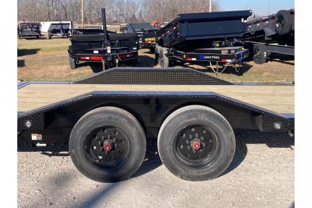 New 2026 MAXX-D 102X22 TANDEM 17.5K TILT W/ 6' STATIONARY DECK, 16' TILT DECK, DRIVE OVER FENDERS & 16 PLY TIRES