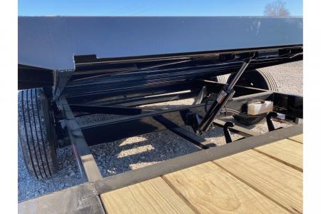 New 2026 MAXX-D 102X22 TANDEM 17.5K TILT W/ 6' STATIONARY DECK, 16' TILT DECK, DRIVE OVER FENDERS & 16 PLY TIRES
