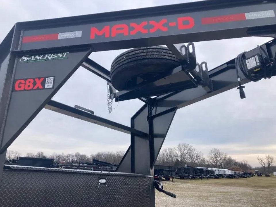 New 2026 MAXX-D 83X26 TANDEM GN TILT W/ 16' TILT DECK, 10' STATIONARY & 16 PLY TIRES