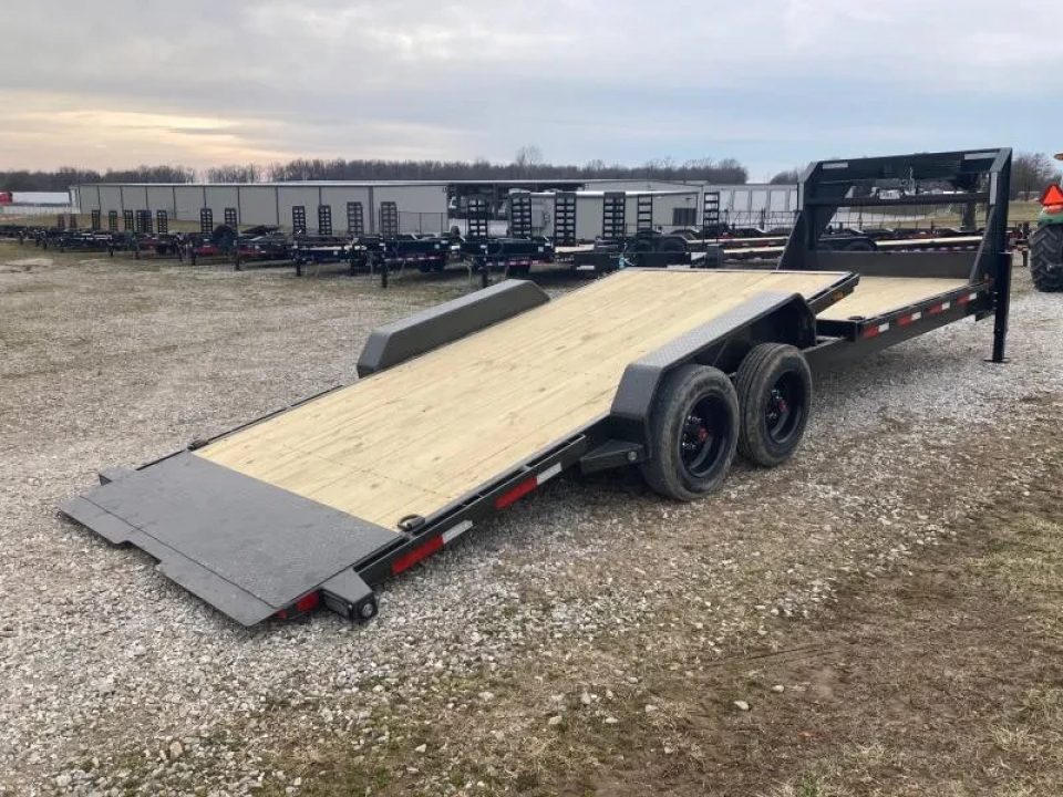 New 2026 MAXX-D 83X26 TANDEM GN TILT W/ 16' TILT DECK, 10' STATIONARY & 16 PLY TIRES