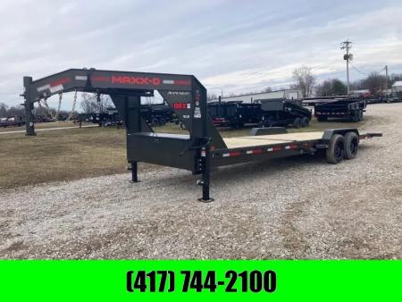 New 2026 MAXX-D 83X26 TANDEM GN TILT W/ 16' TILT DECK, 10' STATIONARY & 16 PLY TIRES