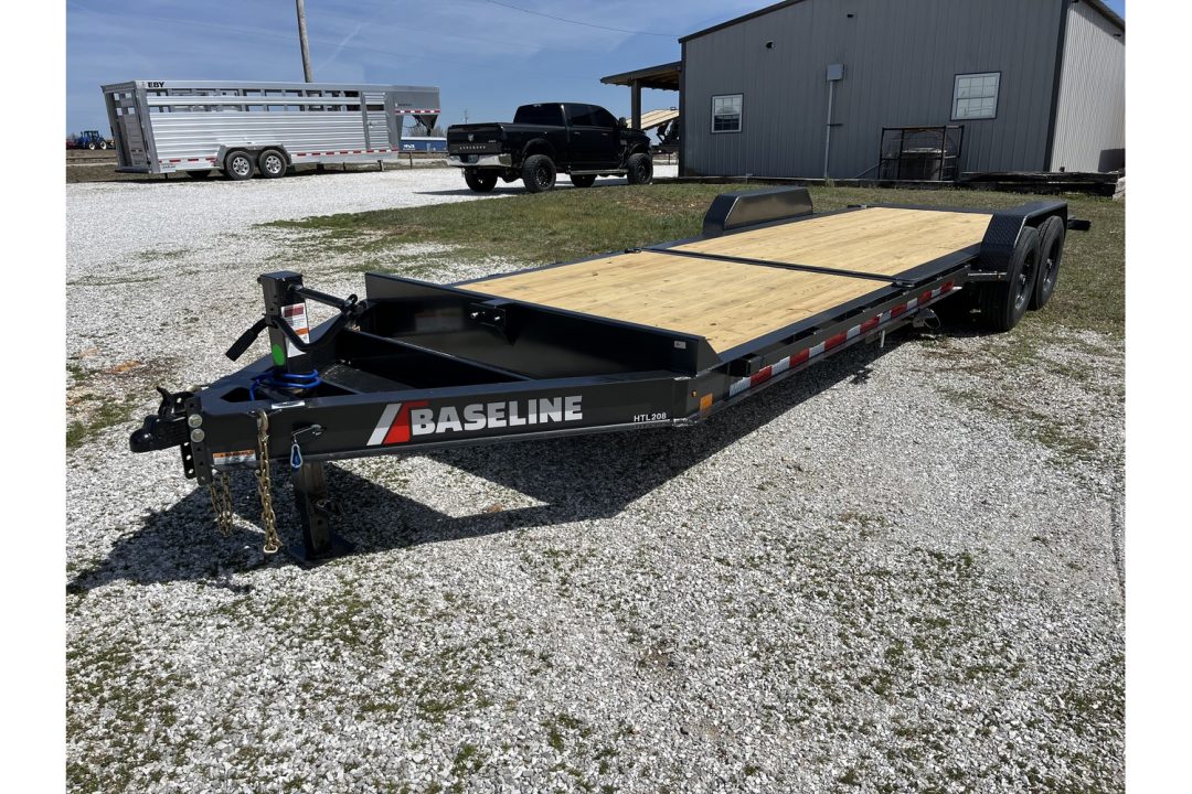 New 2026 Baseline 82x24 TANDEM 16K TILT W/ 8' STATIONARY DECK, 16' TILT DECK & 14 PLY TIRES