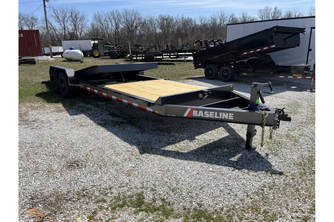New 2026 Baseline 82x24 TANDEM 16K TILT W/ 8' STATIONARY DECK, 16' TILT DECK & 14 PLY TIRES
