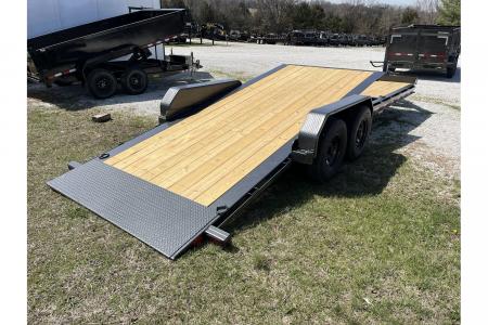 New 2026 Baseline 82x24 TANDEM 16K TILT W/ 8' STATIONARY DECK, 16' TILT DECK & 14 PLY TIRES