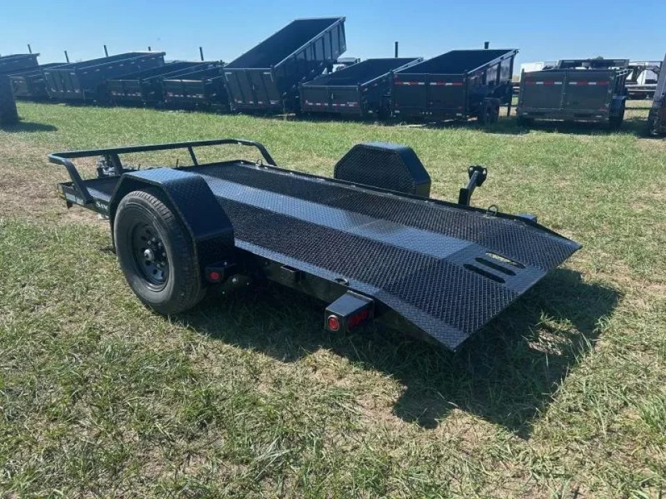 New 2026 Load Trail 77x12 7K Scissor Hauler Tilt w/ Steel Floor & Expanded Metal Cleats