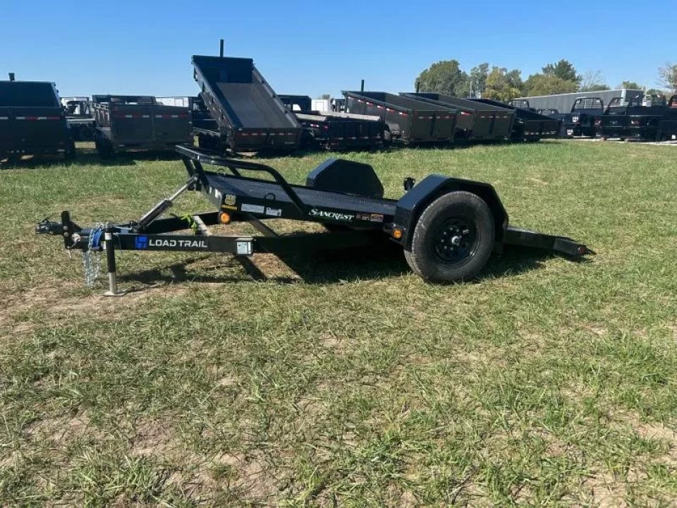 New 2026 Load Trail 77x12 7K Scissor Hauler Tilt w/ Steel Floor & Expanded Metal Cleats
