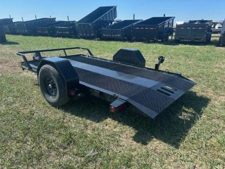 New 2026 Load Trail 77x12 7K Scissor Hauler Tilt w/ Steel Floor & Expanded Metal Cleats