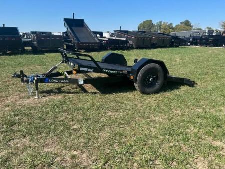 New 2026 Load Trail 77x12 7K Scissor Hauler Tilt w/ Steel Floor & Expanded Metal Cleats