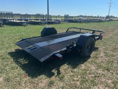 New 2026 Load Trail 77x12 7K Scissor Hauler Tilt w/ Steel Floor & Expanded Metal Cleats