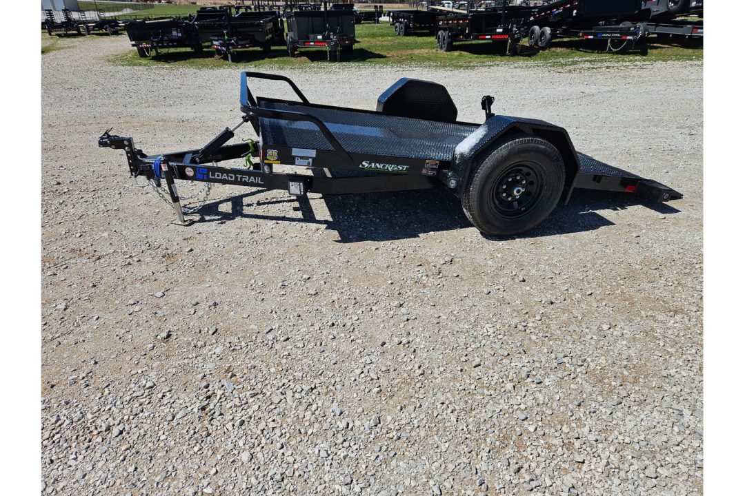 New 2026 Load Trail 77X12 SINGLE 7K SCISSOR HAULER W/STEEL TRACTION TILT DECK & ASSIST CYLINDER
