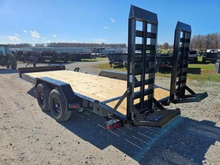 New 2026 Load Trail 83X20 TANDEM 14K EQUIPMENT HAULER W/8" I-BEAM FRAME & WIDE STANDUPS
