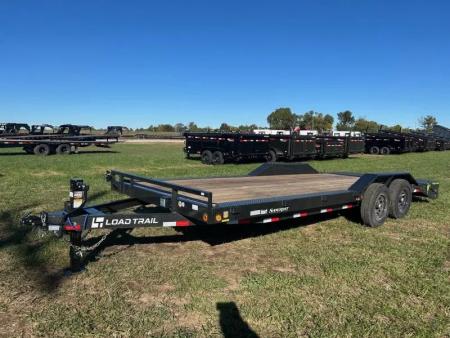 New 2026 Load Trail 102x22 Tandem 14K Equipment Trailer w/ Max Ramps & Drive Over Fenders