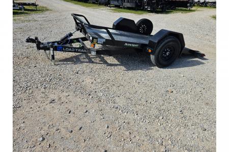 Used 2025 Load Trail 77X12 SINGLE 7K GRAVITY TILT W/STEEL TRACTION DECK CONTROL VALVE & SPARE