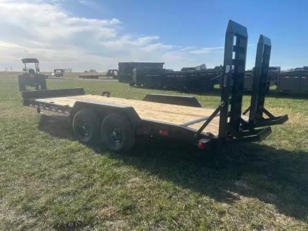 New 2026 Load Trail 83x20 Tandem 14K Equipment Trailer w/ 2' Dove & Standup Ramps