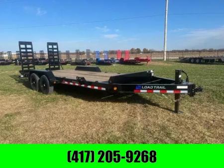 New 2026 Load Trail 83x20 Tandem 14K Equipment Trailer w/ 2' Dove & Standup Ramps